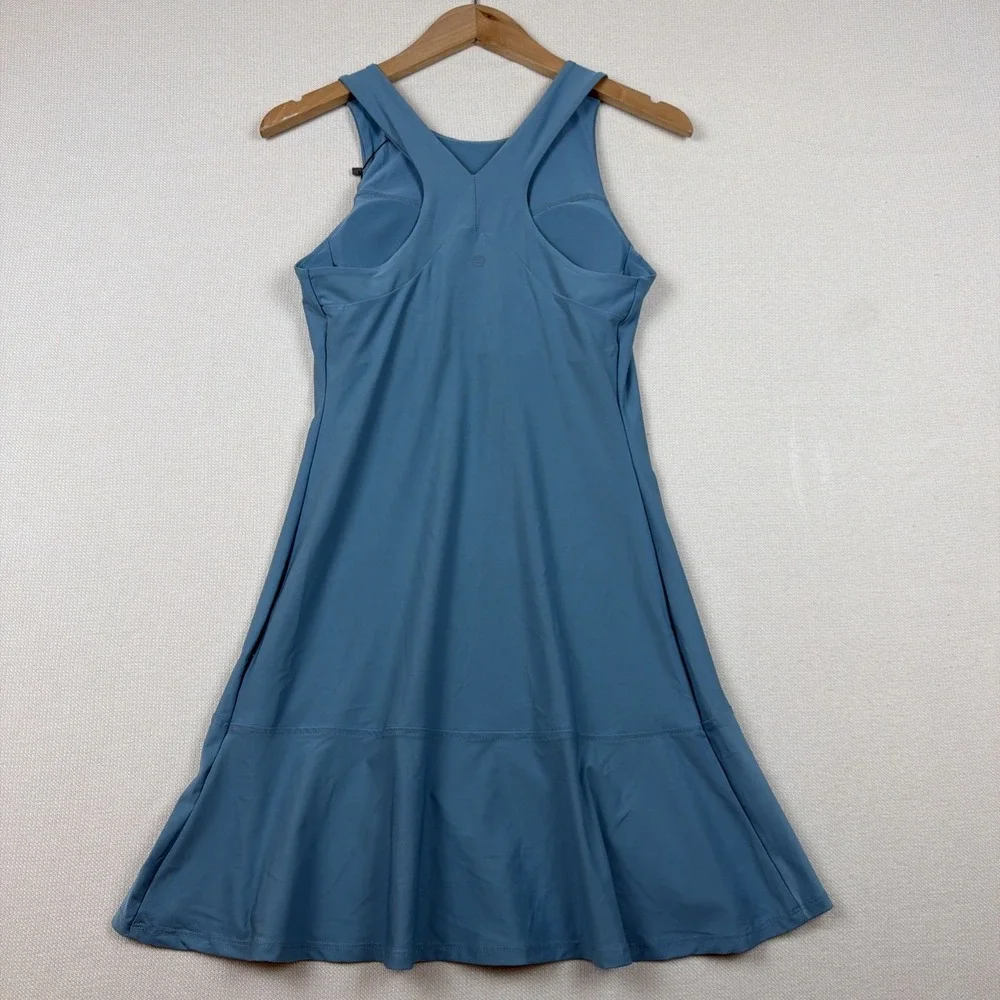 Etonic Performance Active Tank Dress Size XS Blue NWT Built in Bra Athletic Golf